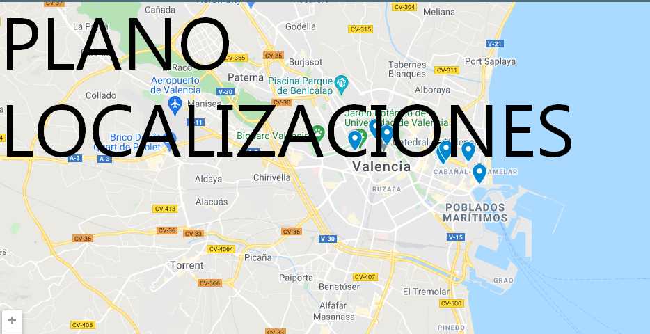 plano localizaciones ruta