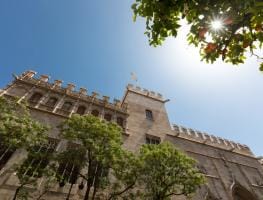 Fachada Lonja Seda Valencia