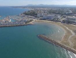 Imagen aérea del Puerto de Alcossebre - Alcalà de Xivert