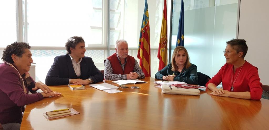 Reunión Asociacion del Camino de Santiago y Turisme Comunitat Valenciana