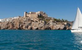 Turismo náutico en la Comunitat Valenciana, costa de Peñíscola