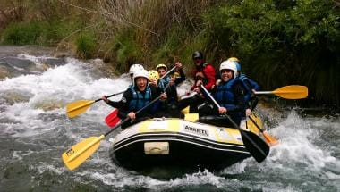 Rafting region of Valencia