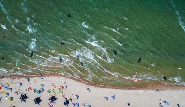 Kite surf, Oliva, Valencia