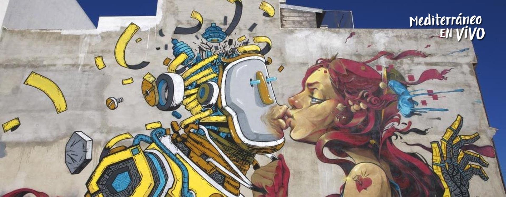 Citric, an example of a Street Art in Torreblanca
