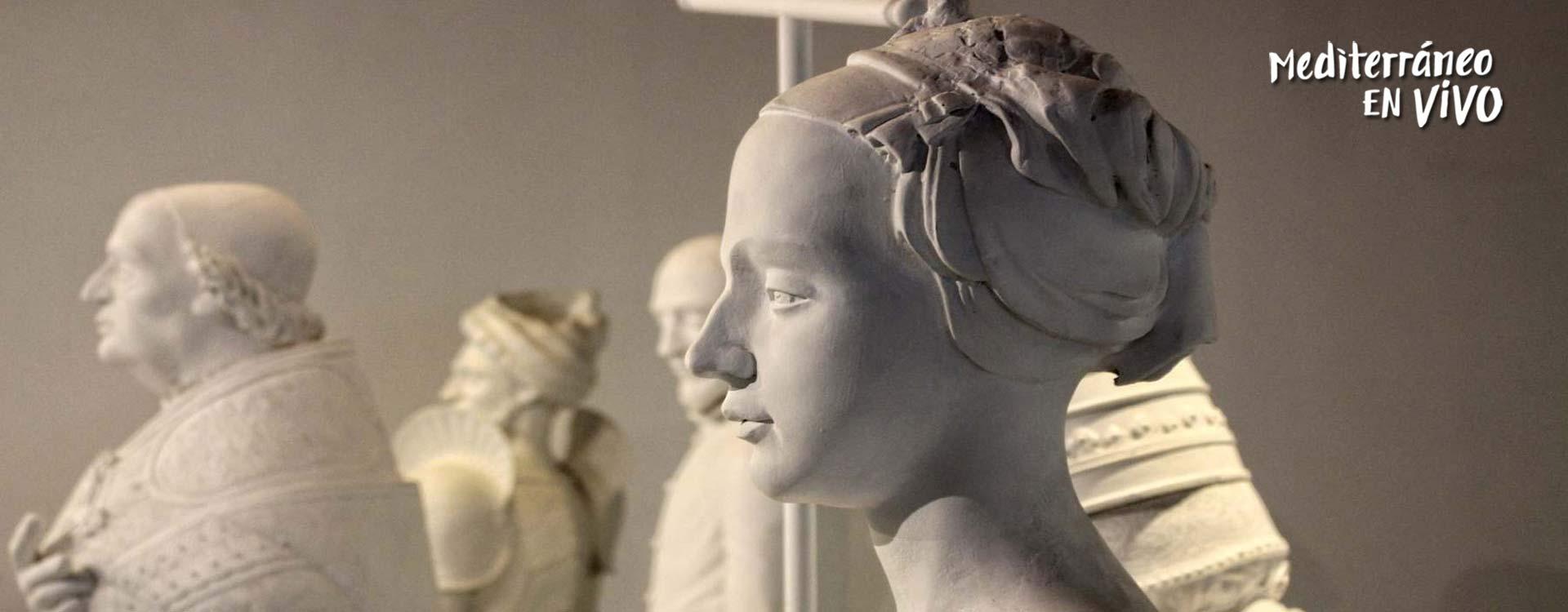 Image of the Sculptures in homage to the Borgia family in  Gandia