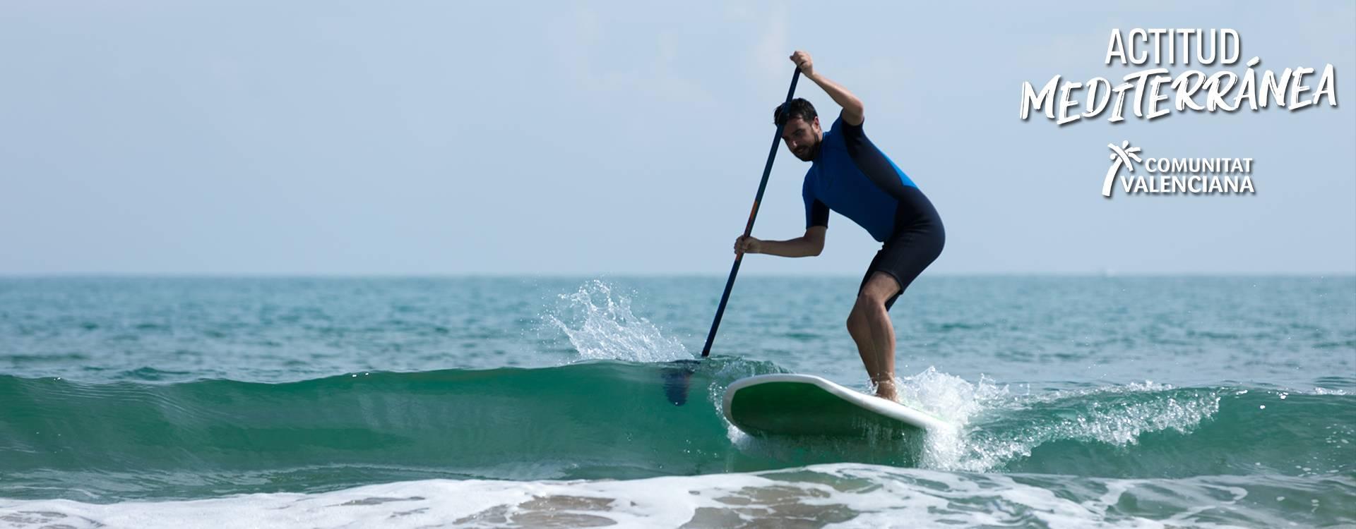 Paddle surf en las playas de la Comunitat Valenciana