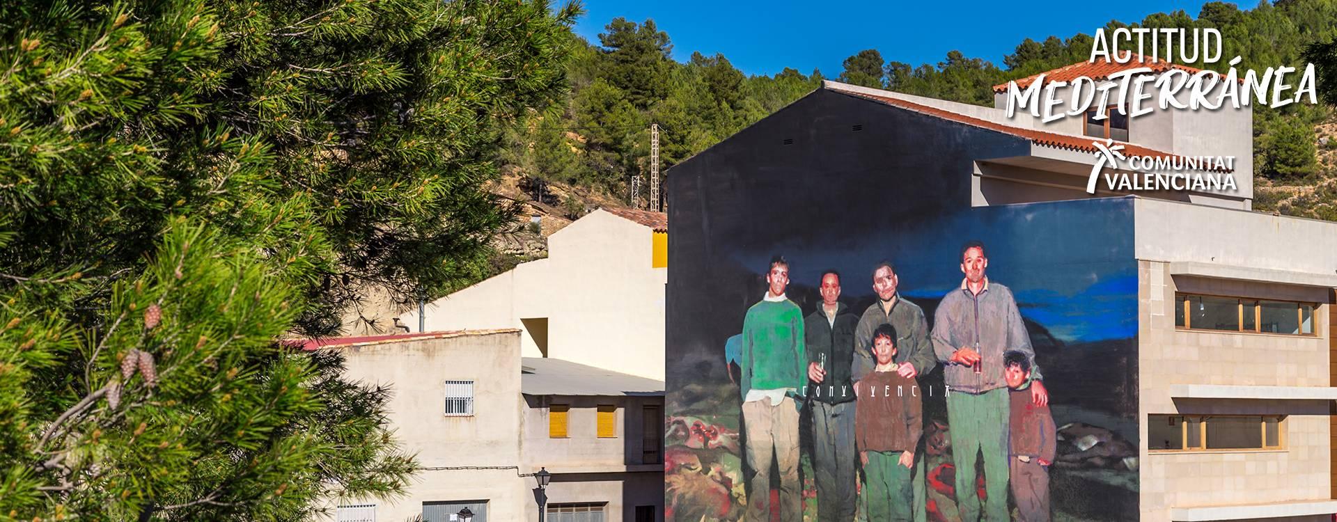  MIAU - Museu Inacabat d'art Urbano a Fanzara província de Castelló	